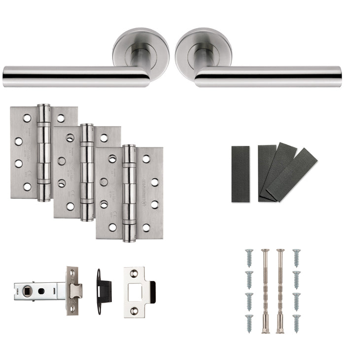 Eurospec - FDP Door Pack - Satin Stainless Steel - FDP1192SSS