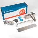 Eurospec - Commercial Fire Door Pack - Push/Pull - Satin Stainless Steel - FDPC2 - Choice Handles