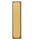 Carlisle Brass - Georgian - Finger Plate  - Polished Brass - FG10 - Choice Handles
