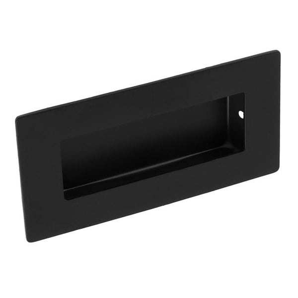 Eurospec - Flush Pull 100 x 50mm - Matt Black - FPH1000MB