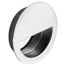 Eurospec - Circular Flush Pull - Bright Stainless Steel - FPH1004BSS - Choice Handles