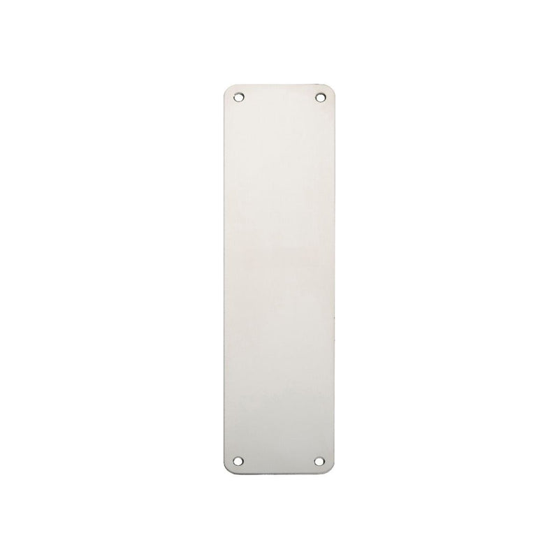 Eurospec - 300 X 75mm - Finger Plate - Plain  - Bright Stainless Steel - FPP1300BSS