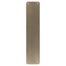 Eurospec - Finger Plate Plain 350mm x 75mm - Antique Brass - FPP1350AB - Choice Handles