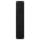 Eurospec - 350 X 75mm - Finger Plate - Plain - Matt Black - FPP1350MB - Choice Handles