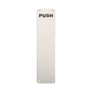 Eurospec - 350 X 75mm - Finger Plate - Push - Bright Stainless Steel - FPP1352BSS - Choice Handles