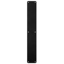 Eurospec - 500 X 75mm - Finger Plate - Plain - Matt Black - FPP1500MB - Choice Handles