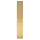 Eurospec - 500 X 75mm - Finger Plate - Plain - Satin PVD - FPP1500SPVD - Choice Handles
