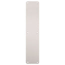 Eurospec - Finger Plate 300 X 75mm - Plain - Satin Anodised Aluminium - FPP43000SAA - Choice Handles
