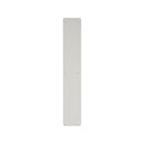 Eurospec - Finger Plate 500 X 75mm - Plain - Satin Anodised Aluminium - FPP45000SAA - Choice Handles