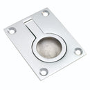 Carlisle Brass - Flush Ring Pull - Satin Chrome - FRP50SC - Choice Handles