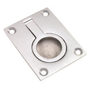 Carlisle Brass - Flush Ring Pull - Satin Chrome - FRP63SC - Choice Handles