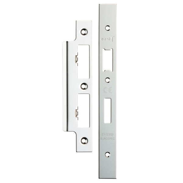 Eurospec - Forend Strike & Fixings - DLS7260Ep/DLS7860WC - Square - Bright Stainless Steel - FSF5017BSS