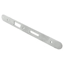 Eurospec - Forend Strike & Fixings - DLS7260Ep/DLS7860WC - Radius - Satin Stainless Steel - FSF5017SSS/R - Choice Handles