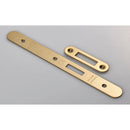 Eurospec - Forend Strike & Fixings - DLS0060EP - Radius - Satin Brass - FSF5015SB/R - Choice Handles