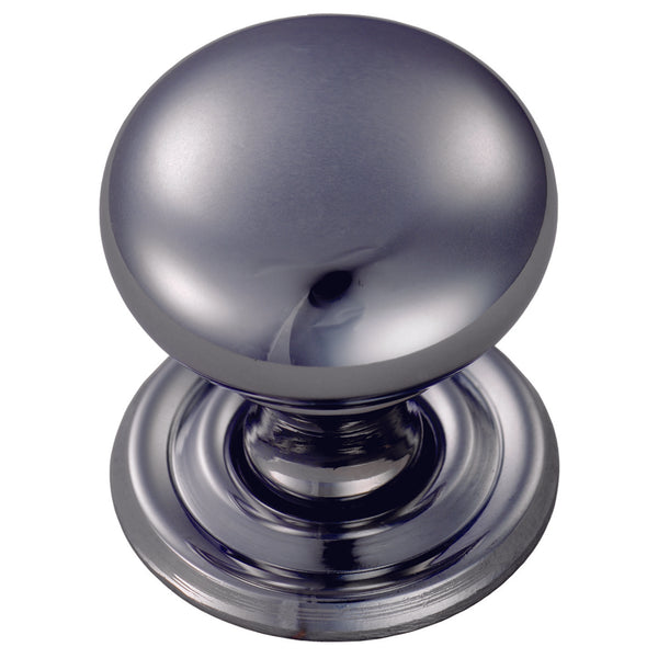 Carlisle Brass - Hollow Victorian Knob 32mm - Polished Chrome - FTD1265BCP - Choice Handles