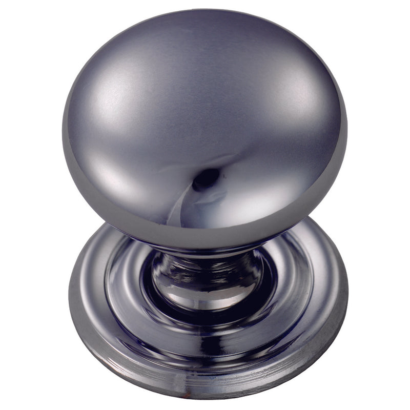 Carlisle Brass - Hollow Victorian Knob 32mm - Polished Chrome - FTD1265BCP - Choice Handles