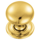 Carlisle Brass - Hollow Victorian Knob 38mm - Polished Brass - FTD1265C - Choice Handles