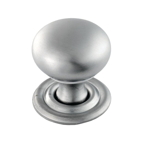 Carlisle Brass - Hollow Victorian Knob 38mm - Satin Chrome - FTD1265CSC - Choice Handles