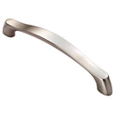 Carlisle Brass - Chunky Arched Grip Handle 160mm - Satin Nickel - FTD2080BSN - Choice Handles