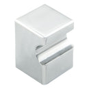Carlisle Brass - Square Knob 18mm - Polished Chrome - FTD2525ACP - Choice Handles