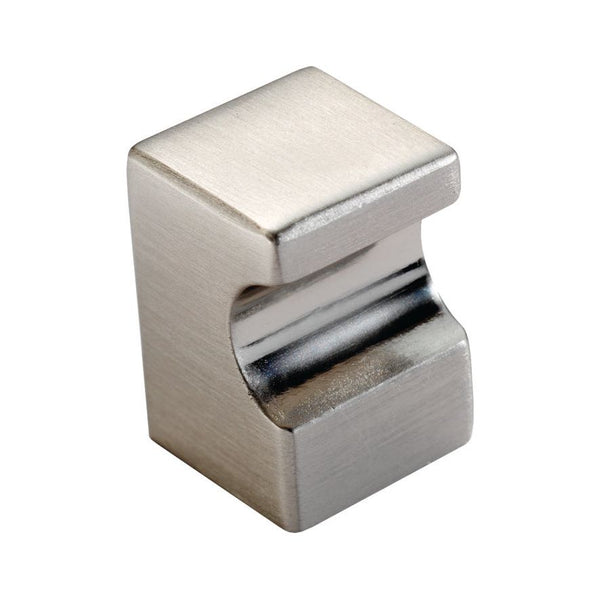 Carlisle Brass - Square Knob 18mm - Satin Nickel - FTD2525ASN - Choice Handles
