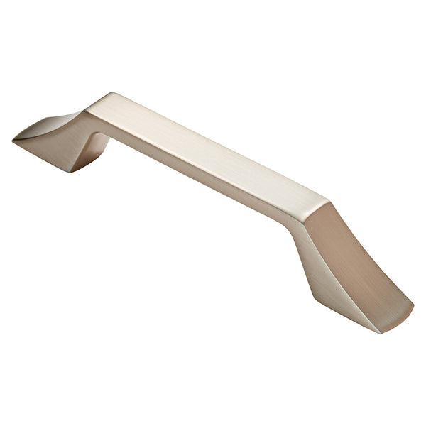Carlisle Brass - Halcyon Handle 128mm - Satin Nickel - FTD273BSN - Choice Handles