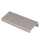 Carlisle Brass - Squared Edge Pull 100mm Satin Nickel - Satin Nickel - FTD302BSN - Choice Handles