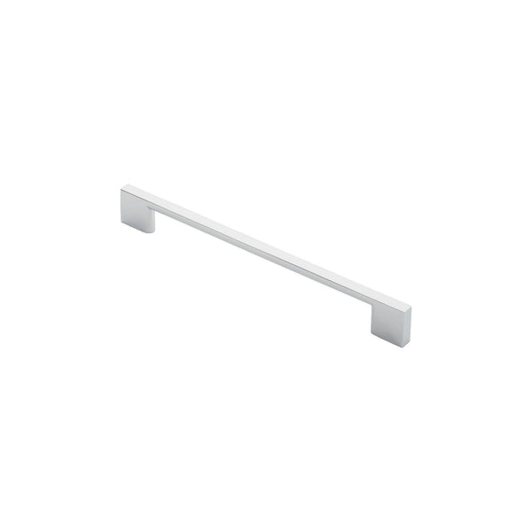 Carlisle Brass - Slim D Handle 220mm Polished Chrome - Polished Chrome - FTD3065CCP - Choice Handles