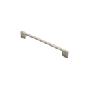 Carlisle Brass - Slim D Handle 220mm Satin Nickel - Satin Nickel - FTD3065CSN - Choice Handles