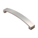 Carlisle Brass - Curva Bow Handle 224mm - Satin Nickel - FTD3160BSN - Choice Handles