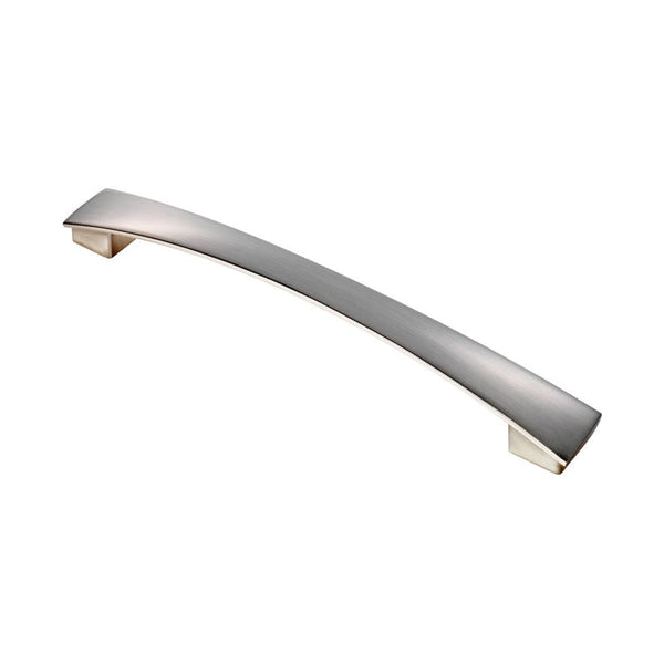 Carlisle Brass - Valetta Bow Handle 192mm - Satin Nickel - FTD3170BSN - Choice Handles