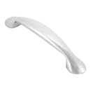 Carlisle Brass - Platypus Bow Handle 128mm - Polished Chrome - FTD343CP - Choice Handles