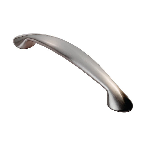 Carlisle Brass - Platypus Bow Handle 128mm - Satin Nickel - FTD343SN - Choice Handles