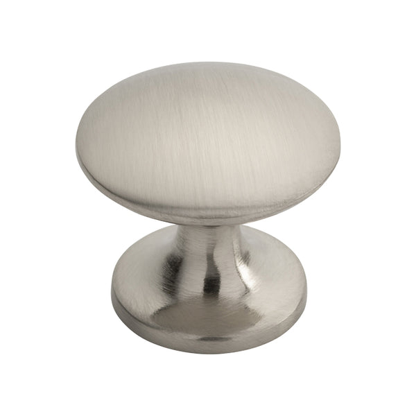 Carlisle Brass - Silhouette Knob 30mm - Satin Nickel - FTD346SN - Choice Handles