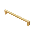 Carlisle Brass - Block Handle 160mm - Satin Brass - FTD401CSB - Choice Handles