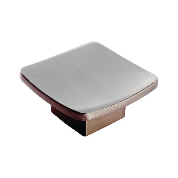 Carlisle Brass - Novus Knob 25mm - Satin Nickel - FTD4020ASN - Choice Handles