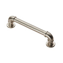 Carlisle Brass - Pipe Handle 128mm - Satin Nickel - FTD402BSN - Choice Handles