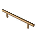 Carlisle Brass - Steel T-Bar Handle 128mm - Antique Brass - FTD445BAB - Choice Handles