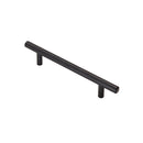 Steel T-Bar Handle 128mm - Matt Black - FTD445BMB - Choice Handles
