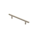 Carlisle Brass - Steel T-Bar Handle 128mm - Satin Nickel - FTD445BSN - Choice Handles