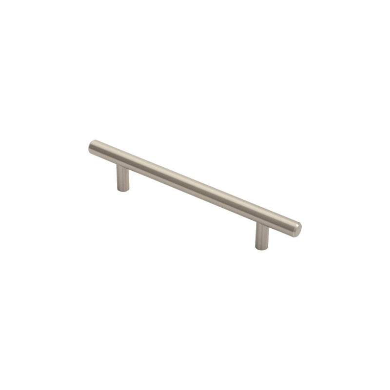 Carlisle Brass - Steel T-Bar Handle 128mm - Satin Nickel - FTD445BSN - Choice Handles