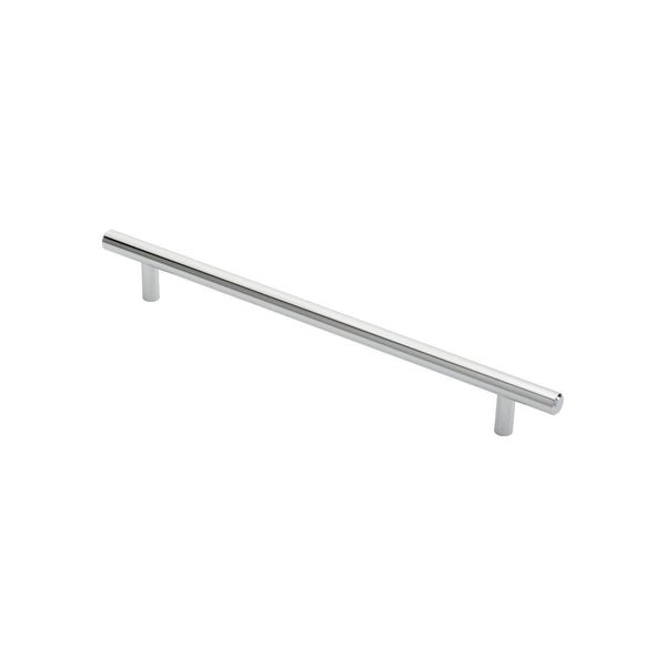 Carlisle Brass - Steel T-Bar Handle 224mm - Polished Chrome - FTD445ECP - Choice Handles