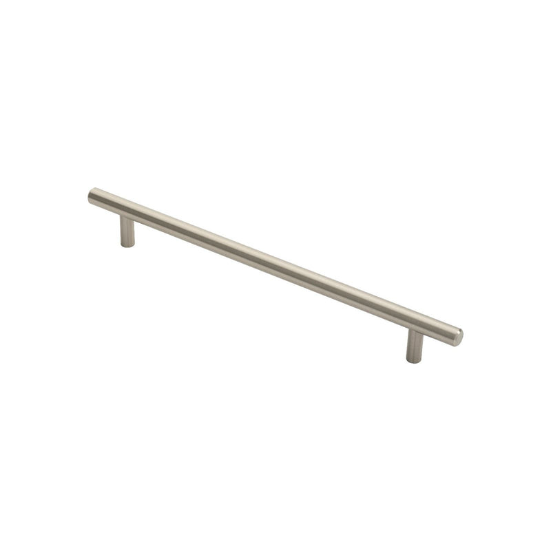 Carlisle Brass - Steel T-Bar Handle 224mm - Satin Nickel - FTD445ESN - Choice Handles