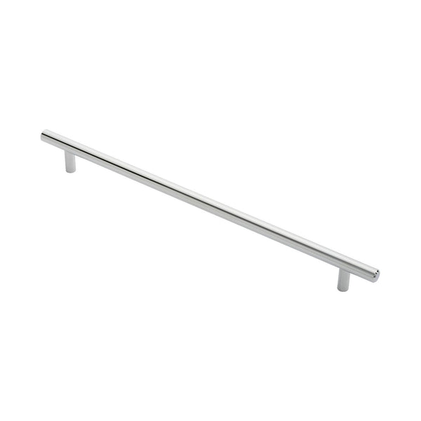 Carlisle Brass - Steel T-Bar Handle  288mm - Polished Chrome - FTD445FCP - Choice Handles