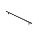 Steel T-Bar Handle  288mm - Matt Black - FTD445FMB - Choice Handles