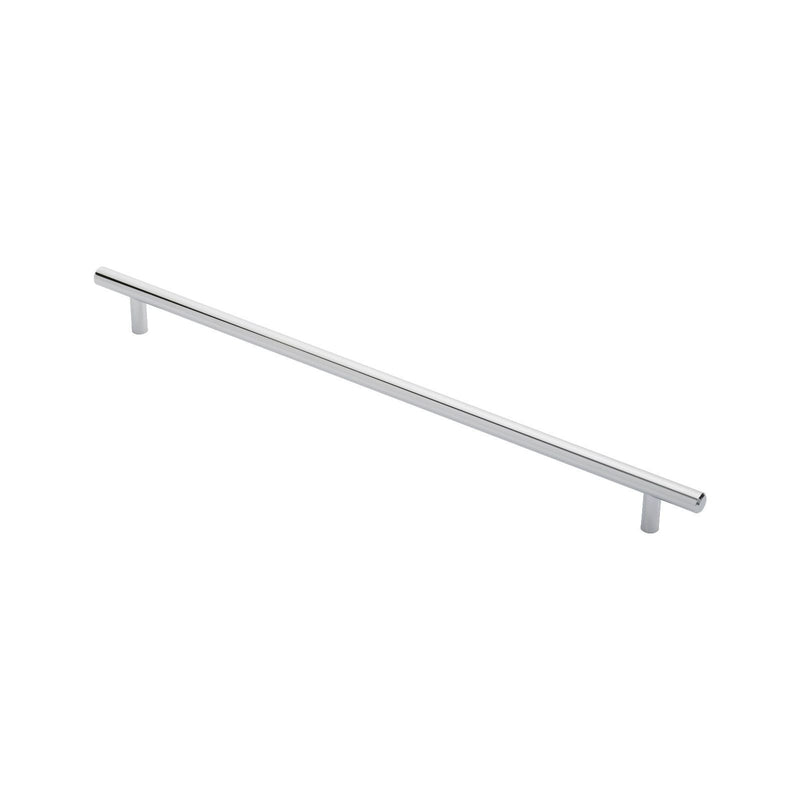 Carlisle Brass - Steel T-Bar Handle 352mm - Polished Chrome - FTD445GCP - Choice Handles