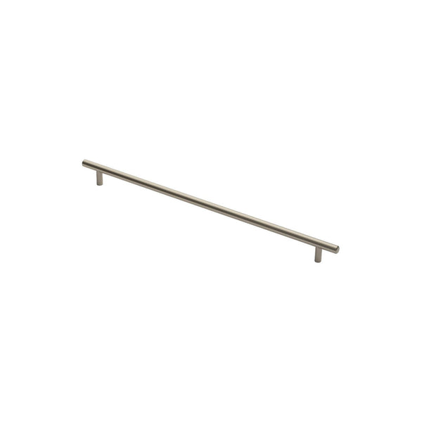 Carlisle Brass - Steel T-Bar Handle 384mm - Satin Nickel - FTD445HSN - Choice Handles