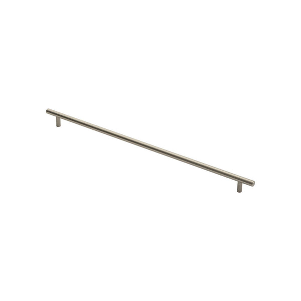 Carlisle Brass - Steel T-Bar Handle 448mm - Satin Nickel - FTD445JSN - Choice Handles