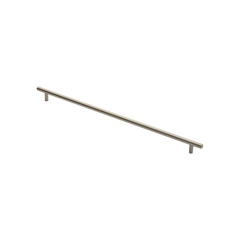 Carlisle Brass - Steel T-Bar Handle 448mm - Satin Nickel - FTD445JSN - Choice Handles