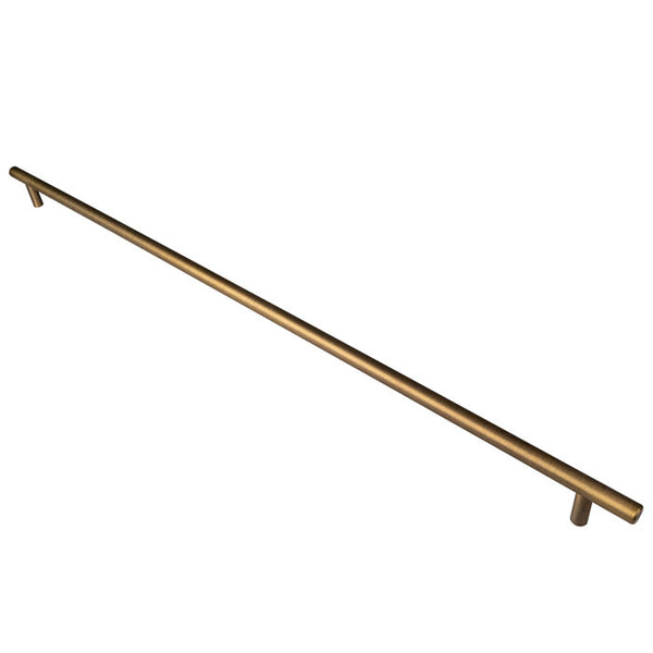 Carlisle Brass - Steel T-Bar Handle 608mm - Antique Brass - FTD445MAB
